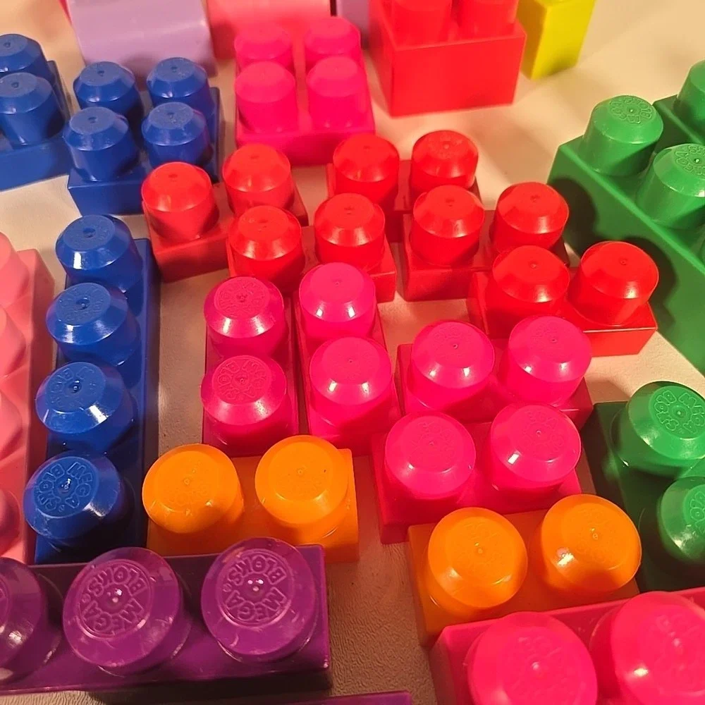 Mega Bloks First Building Blocks Classic Over‎ 50 Pieces Builders Toy Set